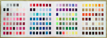 Plain Grosgrain Colour Chart