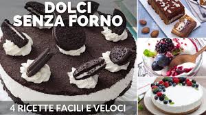 Maybe you would like to learn more about one of these? Dolci Senza Forno 4 Ricette Facili Youtube