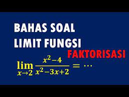 Definisi limit fungsi aljabar limit suatu fungsi aljabar, f(x) misalnya faktorisasi faktorisasi dilakukan jika nilai tidak dapat dicari langsung dengan substitusi (muncul. 6 Limit Fungsi Aljabar I Cara Menentukan Nilai Limit Fungsi Rasional Dgn Metode Faktorisasi Mudah Youtube