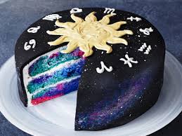 Zodiac Cake Recipe Recipe Galaxy Cake Cake Cupcake Cakes