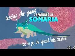 They are designed to perform some special action on a creature. How To Get The Special Beta Creature How To Play Creatures Of Sonaria Agartha Youtube