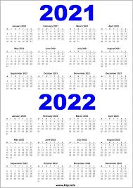 This pdf calendar creator displays 12 weeks on a single page, but you can customize it to display however many weeks you want. 2021 And 2022 Printable Uk Calendar 2 Year Hipi Info Calendars Printable Free