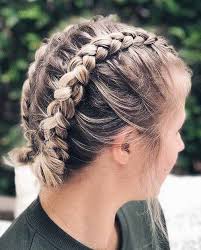 20 Idees De Coiffures Mignonnes Et Faciles Pour Les Cheveux Courts Cheveux Courts Tresses Pour Cheveux Courts Coiffure Facile