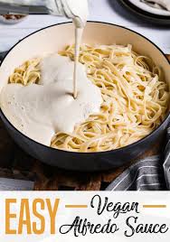 Easy Vegan Alfredo Sauce Recipe Vegan Alfredo Sauce Vegan Alfredo Vegan Recipes