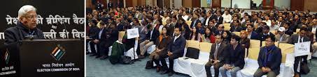Eci Organizes Briefing Meeting Of General Police And Expenditure Observers For The Assembly Elections In The Nct Of Delhi
