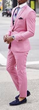So, in the classic novel the great gatsby, there's a part when tom buchanan basically deride jay gatsby for wearing a pink suit, not because it's feminine, but because he said he was an oxford man and that. 140 Men In Pink Ideas Mens Outfits Wedding Suits Pink Men