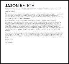 Architects were commissioned to design houses, buildings, bridges and other types of infrastructure. Junior Architect Cover Letter Sample Cover Letter Templates Examples