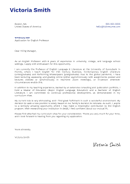 I am writing to apply for the job of shop assistant in your store. English Professor Cover Letter Example Kickresume