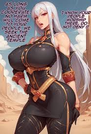 Selvaria Bles x BBC Porn Comic English