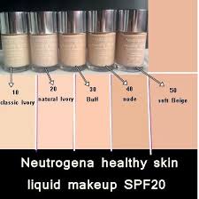 Neutrogena Healthy Skin Liquid Makeup Shades Saubhaya Makeup