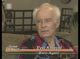 EVEL KNIEVEL INTERVIEW AT 'CHROME AT THE DOME'
