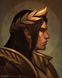 Love this artist. First a great portrait of Big E, then one with realistic  lore accurate Pauldrons, and of course Emps mogging you! Artist: TFMsaad