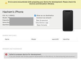 Xcode 12 3 Beta Failed To Prepare Device For Development Stack Overflow