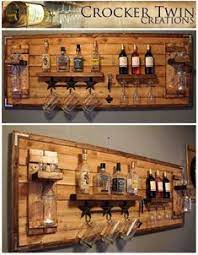 Really there are dozens of options for fillers to put in the bottles. Alcohol Display Storage Rack Ideas Scotch Whiskey Bourbon Vodka Gin Bottles Glasses