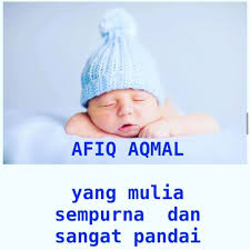 Di belakang nama benda tersebut, terdapat huruf n yang berarti nomina, atau kata benda. Gabungan Dua Nama Anak Lelaki Huruf A Nama Bayi Islam Indah Facebook