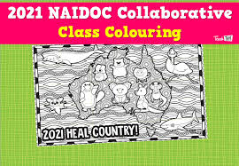 The acronym naidoc stands for national aboriginal and islanders day. 2021 Naidoc Collaborative Class Colouring Teacher Resources And Classroom Games Teach This