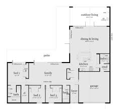 L Shaped Floor Plans L Shaped House Plans L Shaped House Ranch House Plans