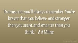 That quote signifies initiation of action instead of living with doubt of failure. Im Stronger Than You Think Quotes Quotesgram