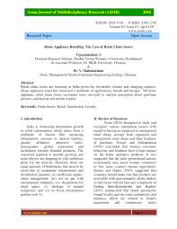 Check spelling or type a new query. Pdf Home Appliance Retailing The Case Of Retail Chain Stores