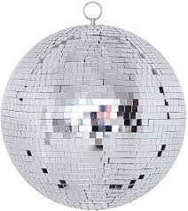 Disco ball ceiling fans come in different designs and can make your living room fancier on different occasions. Amazon Com Nulink 12 Disco Light Mirror Ball With Hanging Ring Musical Instruments