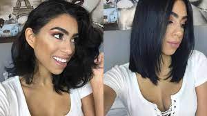Keeping your hair healthy will help you avoid dry ends, resulting in shinier blowouts. How To Blow Dry Your Short Hair Straight Youtube