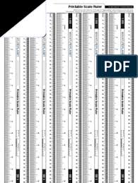 printable scale ruler 1 56 pdf foot unit length