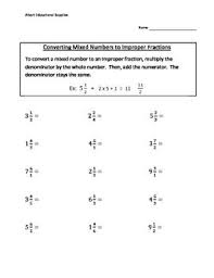 Fraction Worksheet Fractions Worksheets Fractions Common Core Aligned