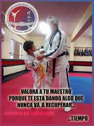 E ju ¡ hola, buenos días, mi señor y mi amigo! Muy Feliz Dia Maestros Filosofia Del Taekwondo Facebook