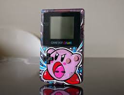 _ el precio no incluye cargo por envio. Custom Art Custom Game Boy Color Kirby Game Boy Jeux Videos Retros Console De Jeux Video