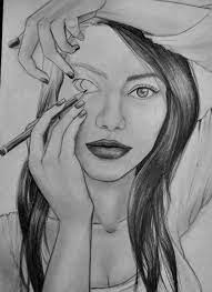 The cool images to draw have also a teenage character. Cool Pictures To Draw Great Facial Images As A Challenge Decor10 Blog