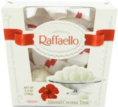 Confetteria Raffaello By Ferrero Almond Coconut Candy Yum Yum Yum Thanks Sis Cris For My Yummy B Day Gift Coconut Candy Holiday Gift Baskets Candy Gift Box