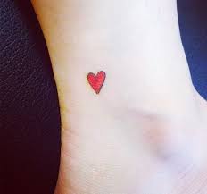 Colorful Heart Tattoos And This Heart Tattoos For Girls Stands Out Small Heart Tattoos Heart Tattoo Cool Wrist Tattoos