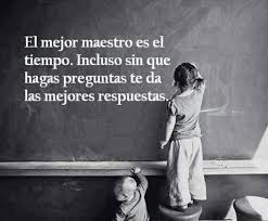 Dale Tiempo Al Tiempo Frases Educativas Preguntas Para Hacer Frases De Hoy