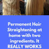 This method uses regular hairstyling tips to smooth your hair. 1