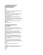 Ionic, covalent, and metallic compounds have specific chemical and physical properties. Ch 5 Review And Reinforce Answer Key Docx 5 1 Review An Reinforce Atoms Bonding And The Periodic Table 1 7 2 7 3 5 4 It Is Reactive Because It Needs Course Hero