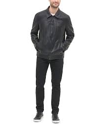Tommy Hilfiger Men S Classic Faux Leather Jacket Leather Jacket Leather Jacket Men Faux Leather Jackets