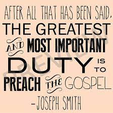 Downloadable Printable Missionary Work Quote Lds Mormon Joseph Smith After All That Has Been Said T Missionary Quotes Missionary Lds Lds Missionary Quotes