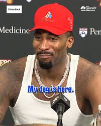 Clutterbuck and Simmonds had Chris Therien cracking up. He told us a little  of what they said