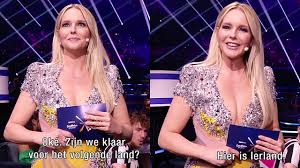 Collection by michel de jong. Chantal Janzen In Paniek Tijdens Songfestival Zeg Dat F Cking Land