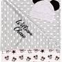 Personalized Classic Mickey Minnie Mouse Disney Blanket, Custom Name WDW Disneyland Mouse Ears Baby Blanket, Disney Birthday Girl/Boy Gifts from www.amazon.com