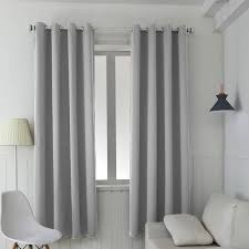 Rideau occultant thermique sur gifi.fr découvrez toute notre sélection de produits paiement en 3x sans frais livraison gratuite. Lot De 2 Rideaux Occultants Thermiques A Oeillets Pour Chambre Salon Cuisine 140x225cm Gris Rideaux Chambre Salon Rideaux Chambre A Coucher