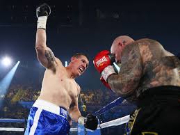Trending images and videos related to gallon! Results And Highlights Paul Gallen Knocks Out Browne In First Round Bad Left Hook