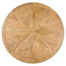 If hardwood doesn't fit your design, why not. Blaise Rustic French Star Wood Round Dining Table Round Wood Dining Table Reclaimed Wood Round Dining Table Round Dining Table
