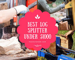 Best Log Splitter Under 1000 Reviews 2021 Pad Outdoor