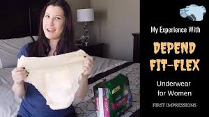 The product selection guide below can help you find the right product. My First Experience With Depend Fit Flex Underwear For Women I Demo And Review Youtube