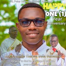 I would like to bring attention the need for support of the missionaries in  our community. Andrea Dsouza is a student at UBC, and a regular member of  our St. Mark's Parish