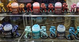 It's really easy to do a coat of black paint over areas that will be metallic after priming white, and it takes many coats of white over black primer well, i use mostly halfords white primer, though i use black for darker models. Gw S Contrast Paints How They Ll Really Look On Models Spikey Bits