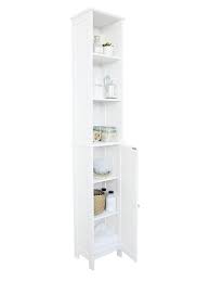 Consider a tower storage unit for stashingconsider a tower storage unit for stashing toiletries. Lloyd Pascal Portland Tall Bathroom Storage Unit White Littlewoods Com
