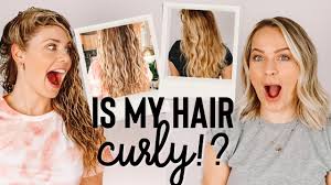 The haircode hair type quiz provides a free scientific debrief, a personalized list of products for your own unique hair code. Wait Is My Hair Actually Curly Kayley Melissa Youtube