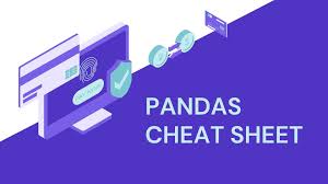 Image result for Pandas cheatsheet